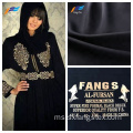 Fabrik Hitam Fursan Abaya Hitam Dicelup Polos